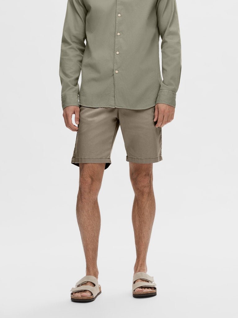 Selected Men Shorts / Badeshorts 16092329-greige_S - Bygholm Menswear